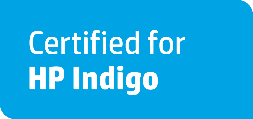 HP Indigo certified logo